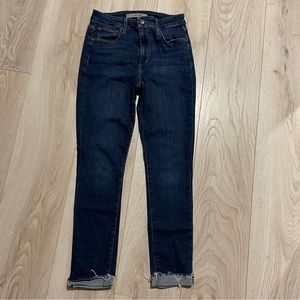 Joe’s High Rise Curvy Skinny Crop Jeans Size 26